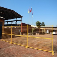 Grille de clôture temporaire pour chantier de construction extérieur 6x10 pieds, cadre en fer galvanisé, écologique, imperméable, durable, traité thermiquement