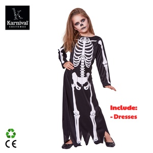 Disfraces de Terror al por Mayor ODM para Cosplay de TV y Cine, Disfraz de Esqueleto Fantasma para Niños, Kit de Disfraces Familiares Unisex para Halloween - Product Image 4