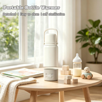 Chauffe-biberon portable Amaz0n nouvelle tendance à chauffe rapide, sécurisé UV, avec batterie
