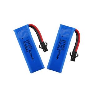 Аккумуляторная батарея 30C 11,1 v 600mah 241855 14,8 V 30C 60C 1800mAh 2000mAh для радиоуправляемого самолета - Product Image 3