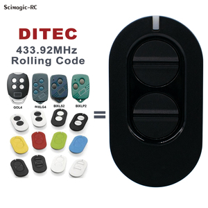 Điều khiển từ xa Ditec Entrematic ZEN4 DITEC ZEN 2 ZEN2W/ZEN4W Gol4 BIXLG4 BIXLP2 BIXLS2 Dụng cụ mở cửa nhà để xe 433,92 MHz Mã cuộn - Product Image 3