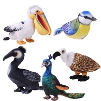 Meilleures ventes Peluche d'aigle réaliste en peluche personnalisée Mascotte en peluche Jouet d'oiseau faucon