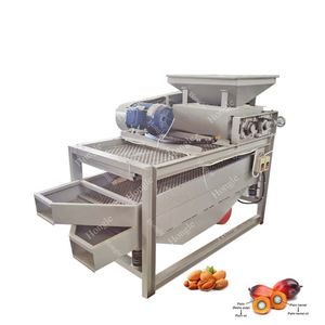Precio de núcleo de Palma Máquina de eliminación de cáscara de almendra Procesador de nueces con componente de motor central Separador eficiente para cáscara de nuez - Product Image 1