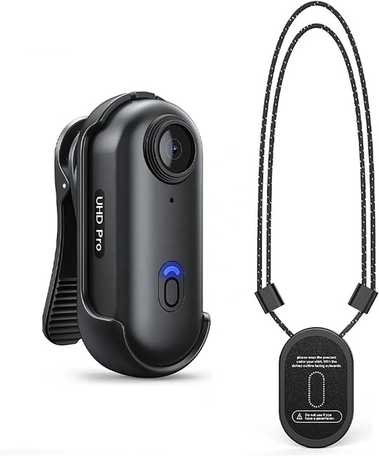 Hot Trending Thumb Size Hands Free Pov Camera Wearable Recording Body Worn Action Camera for Outdoor Video Recorder