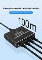 Répartiteur Ethernet Gigabit 1000 Mbps en gros, adaptateur répartiteur réseau LAN RJ45 1 vers 4