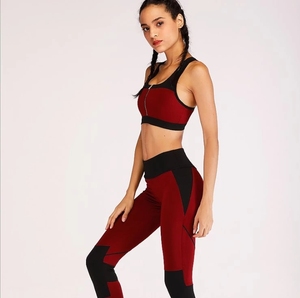 Venta al por mayor impreso logotipo frontal <span class=keywords><strong>de</strong></span> cremallera <span class=keywords><strong>sujetador</strong></span> <span class=keywords><strong>de</strong></span> <span class=keywords><strong>deporte</strong></span> para las mujeres - Product Image 5