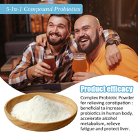 AMULYN Poudre Probiotique Composée 5-en-1, Complexe de Cinq Souches Probiotiques, Lactobacillus Rhamnosus Casei White Shaanxi pour la Vente en Gros
