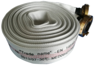 Tuyau plat en toile pour l'agriculture Matériau personnalisé Caoutchouc EPDM PU PVC TPR TPE Layflat Tuyau d'incendie en PVC