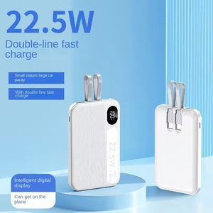 Power Bank Multifunzione 2-in-1 da 10000mAh, 22.5W PD 20W, Caricabatterie Portatile Mini per Uso Quotidiano, Vendita all'Ingrosso con MOQ Basso - Product Image 3