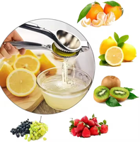 Grote handmatige aluminium citruspers voor fruit & groenten