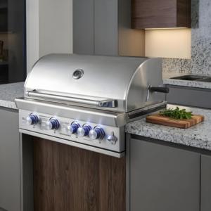 Barbecue a Gas <span class=keywords><strong>da</strong></span> Esterno Commerciale <span class=keywords><strong>da</strong></span> Tavolo con Bruciatore a Infrarossi, <span class=keywords><strong>Girarrosto</strong></span> a Carbone e Giraspetto Rotante - Product Image 1