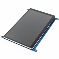 Écran tactile modèle C : Affichage 7 pouces 1024x600 pour Raspberry Pi avec 210 nits