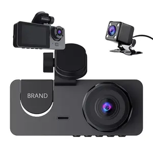 FHD 1080P double recorder 2 inch IPS screen vehicle car dvr back 720P reversing view dash cam black box