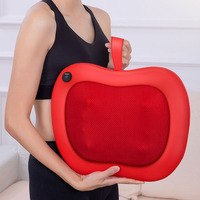 Coussin de massage électrique à infrarouge, pour usage domestique et en voiture