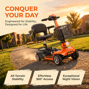 Adult Folding Electric Four Wheel <strong>Scooter</strong> <strong>for</strong> <strong>Sale</strong> - Product Image 1