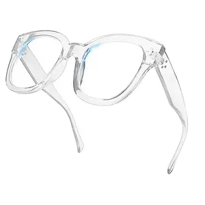 VISOONE TR90防眩光防眩光眼镜方形电脑男女
