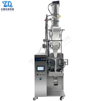 Machine d'emballage ultrasonique de granulés pour sachets non tissés à scellage arrière, avec conception de scellage auto-chauffant pour gel de silice déshydratant, anti-poussière