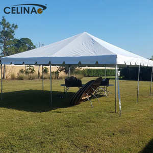 Tente 4 saisons imperméable à <span class=keywords><strong>louer</strong></span>, tente classique à armature 20'x20', <span class=keywords><strong>chapiteau</strong></span> de fête, auvent en aluminium et PVC, résistant <span class=keywords><strong>pour</strong></span> <span class=keywords><strong>mariage</strong></span> - Product Image 5