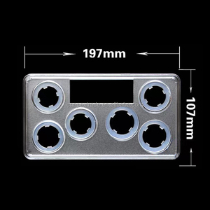 Akrilik gözenekli şeffaf değerlendirme kutu ekran toplama kutusu <span class=keywords><strong>2</strong></span> 3 4 5 6 8 paraları hatıra parası tanımlama koruma kutusu - Product Image 5