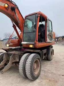 Excavatrice multifonctionnelle sur chenilles originale de la Corée DOOSAN WA150-7 Hyundai à haut rendement en bon état d'occasion en vente - Product Image 3