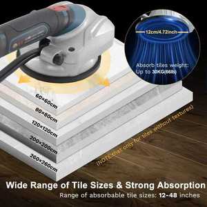 Ventosa de succión portátil de cerámica CAOWANG TP701 DC12V con fuerza de adsorción de 30 kg, la má<span class=keywords><strong>s</strong></span> vendida, de larga duración, para azulejos y vidrio. - Product Image 2