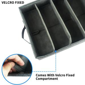 Durable 5 Compartment Silverware Storage <b>Container</b> <b>Box</b> with Removable Lid and Easy to Carry Handles - Product Image 4