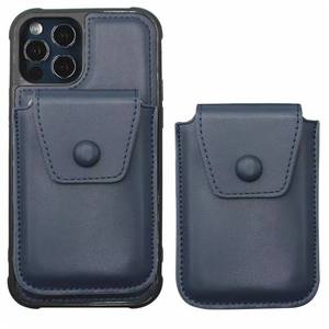 Adsorption automatique 2 en 1 PU cuir magnétique Mag coque de téléphone carte de crédit portefeuille pour Apple <span class=keywords><strong>iPhone</strong></span> 12 <span class=keywords><strong>13</strong></span> <span class=keywords><strong>Mini</strong></span> Promax - Product Image 6