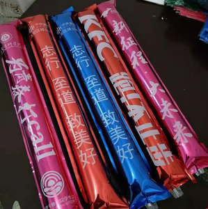 Bam Bam palloncino gonfiabile Cheer Stick Hand Clappers Plastic Noise Maker bastoncini tifo per eventi sportivi - Product Image 6