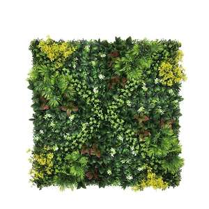 Décoration d'herbe Conception artificielle Toile de fond intérieure Plante UV Décoration extérieure de haute qualité Système de mur vert <span class=keywords><strong>Jardin</strong></span> vertical - Product Image 1