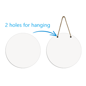 Sublimation sfoto Runde Rohlinge Metall Aluminium Kreis platte 10 "x 10" 0,65mm Dicke für Wärme presse Wärme übertragung - Product Image 2