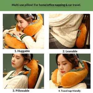 Creative Cartoon <b>U</b>-<b>shaped</b> <b>Pillow</b>, Cervical <b>Pillow</b>, Travel Airplane Neck <b>Pillow</b>, Portable Office Napping <b>Pillow</b>, <b>Pillow</b> - Product Image 4