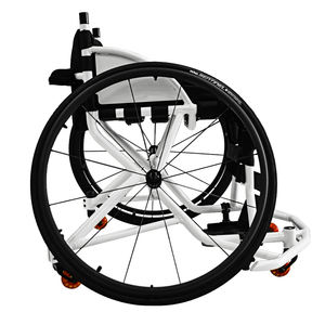 Silla de rueda deportiva manual de aluminio, duradera, para baloncesto - Product Image 2