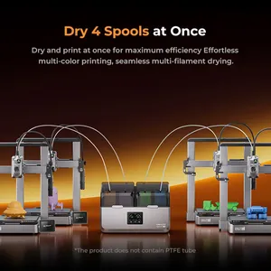 Impresora 3D Creality Original SpacePi X4 Todo en Uno, 80c, Cámaras de Calentamiento Dobles Independientes, Secador Automático Silencioso, 4 Bobinas, Nueva - Product Image 3