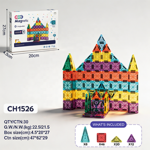 Blocs <span class=keywords><strong>de</strong></span> <span class=keywords><strong>construction</strong></span> magnétiques <span class=keywords><strong>de</strong></span> 3,75 cm, jouet éducatif STEM DIY pour enfants, ensemble <span class=keywords><strong>de</strong></span> <span class=keywords><strong>construction</strong></span> créatif, vente en gros d'usine - Product Image 5
