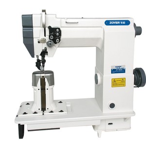 Machine à coudre à double aiguille Zoyer ZY9920 pour chaussures en cuir, semi-automatique, à rouleaux - Product Image 3