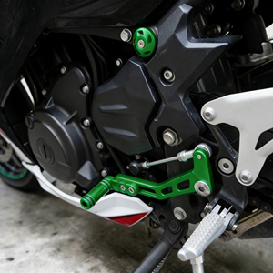 Levier de changement de vitesse pour Kawasaki <span class=keywords><strong>Ninja</strong></span> <span class=keywords><strong>400</strong></span>, pédale de changement de vitesse gauche, pédale en alliage d'aluminium, levier de vitesse réglable - Product Image 4
