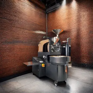 เครื่องคั่วกาแฟแบบอุตสาหกรรมอุปกรณ์อบเพื่อการค้าจากโรงงาน yoshan 1KG 3kg 6kg 12kg 30kg
