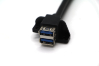 USB 3.0 24-poliges bis 10-poliges Dual-USB-Kabel für die Front montage für das PC-Gehäuse Motherboard 3A-Schnellladestecker für die Kamera