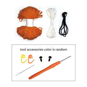 Disesuaikan buatan tangan DIY tupai Crochet boneka sebagai Manual hadiah Tersedia dengan harga grosir - Product Image 4