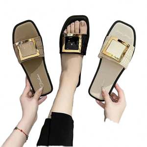 Sandalias de plataforma para mujer, las más vendidas del verano, sandalias de exterior y zapatos casuales a la moda para damas. - Product Image 4