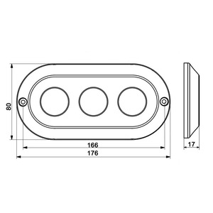 Los Faros Subacuáticos Impermeables WEIKEN Más Populares para Barcos, 180 Vatios, IP68 - Product Image 6