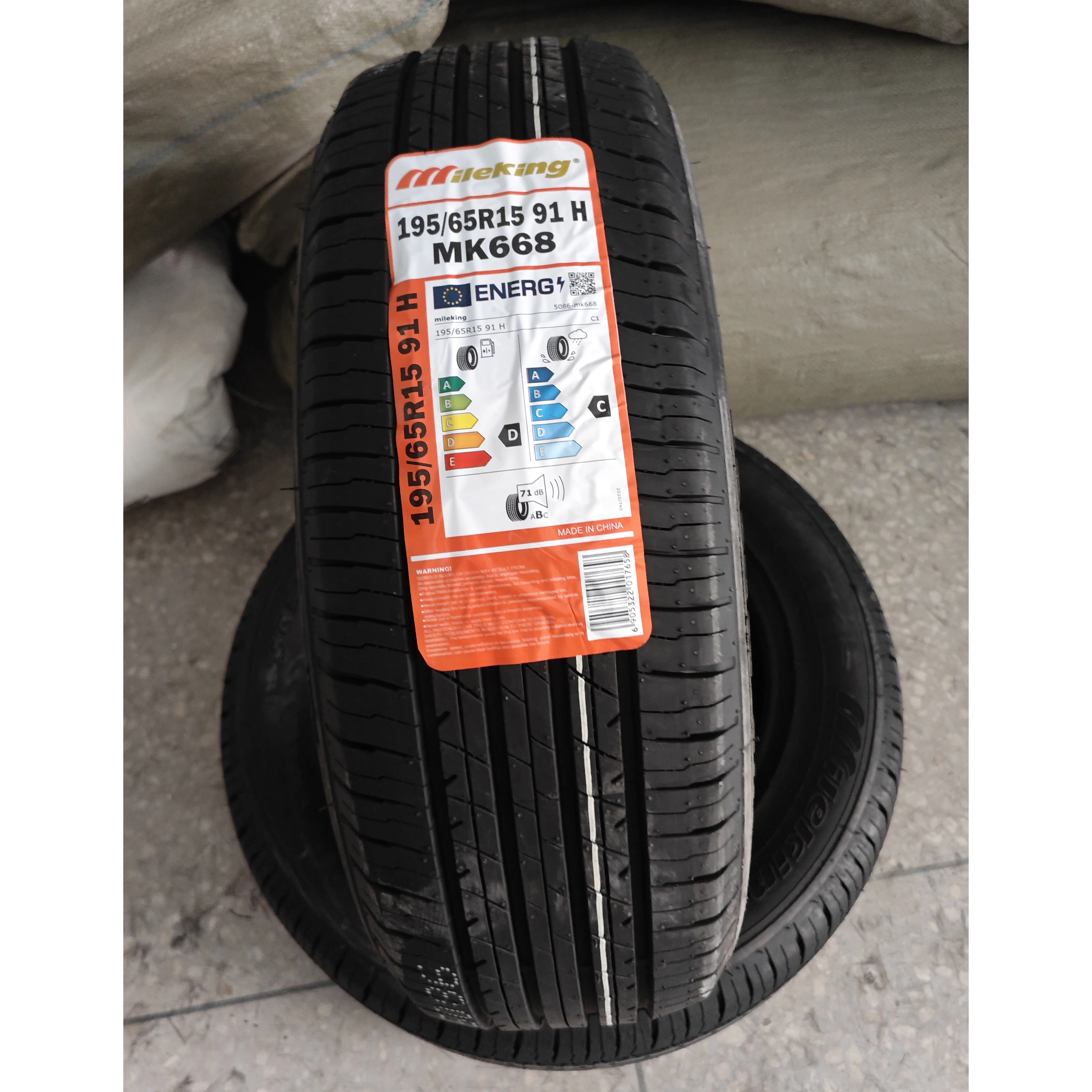 HAIDA MILEKING MK668 195/65R15 Taxi Tires - Quality Radial PCR