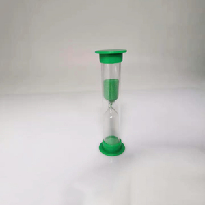 Mejor venta de <span class=keywords><strong>2</strong></span> minutos de plástico Mini temporizador de arena Hora de vidrio - Product Image 1