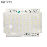 Module LED AC DOB 50W 220V 4000K à haute puissance, PF élevé 0.9, IP20, Ra>80, pour projecteur, garantie 5 ans