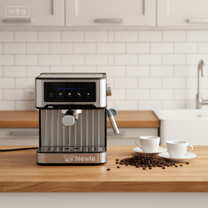 Machine à café expresso 20 bars avec conformité ErP, machine à café 2-en-1 pour dosettes et café moulu, capacité de 1,6 L, avec prise VDE - Product Image 2