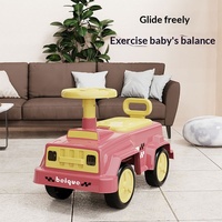 Nouveau scooter en plastique pour enfants de 1 à 3 ans, garçons et filles, résistant aux retournements, glisseur d'équilibre