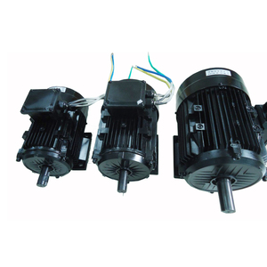 มอเตอร์แม่เหล็กถาวรไร้แปรงถ่านคุณภาพสูง 110v 10 แรงม้า สำหรับเครื่องใช้ไฟฟ้าในบ้าน เรือ จักรยานไฟฟ้า พร้อมประสิทธิภาพ IE2 รุ่น YB132 10 - Product Image 1