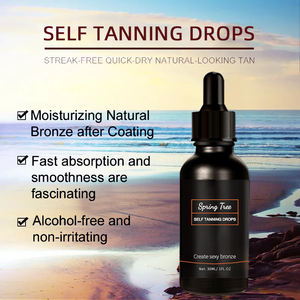 Lotion autobronzante naturelle à base de plantes biologiques 100% naturelle longue durée, autobronzant qui disparaît automatiquement en une semaine - Product Image 2