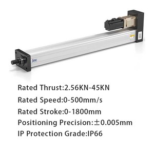 Cilindro Paralelo JST-S4.5, Empuje de 2.56-45KN, Velocidad de 125-500mm/s, Carrera Personalizada de 50-1800mm, Rodamiento IP66 - Product Image 2