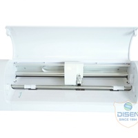 Machine de découpe de vinyle autocollant Disen A3 avec moteur pas à pas et alimentation automatique DSA-Q3, mini traceur de découpe de contour automatique de bureau 0,05 mm